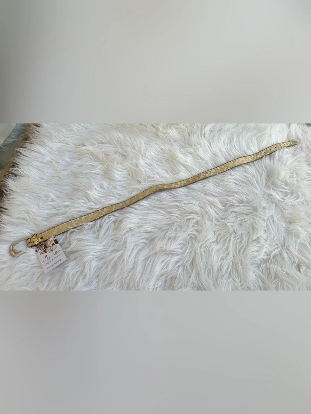 Vintage Gold Decorative Women’s Belt